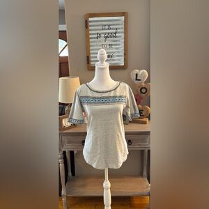 Loft Embroidered Tee